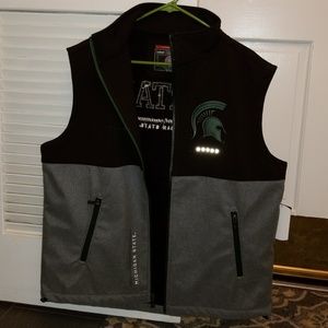 NWT Michigan State men's vest